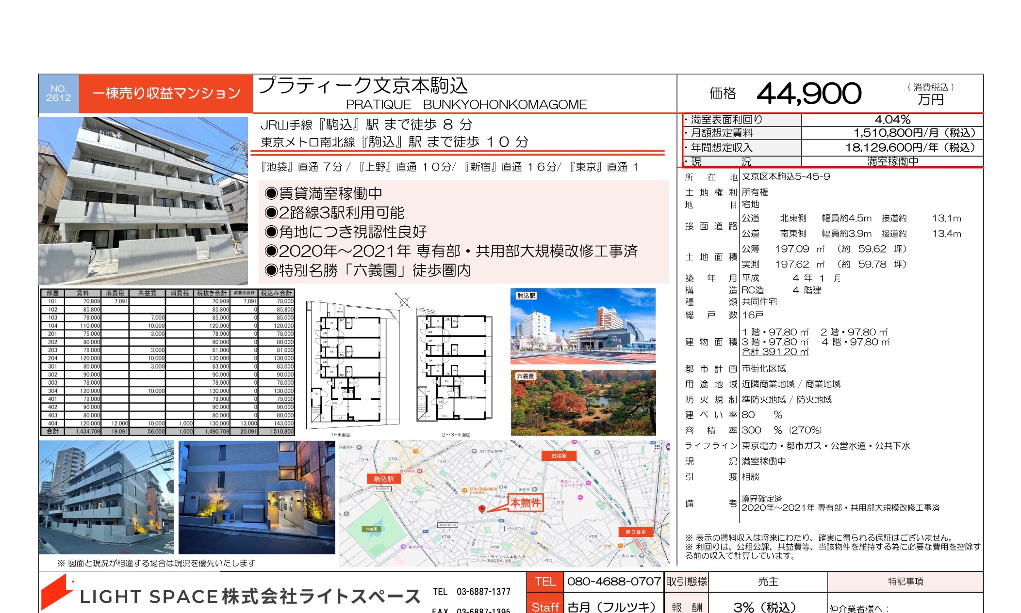 東京都文京区本駒込5-45